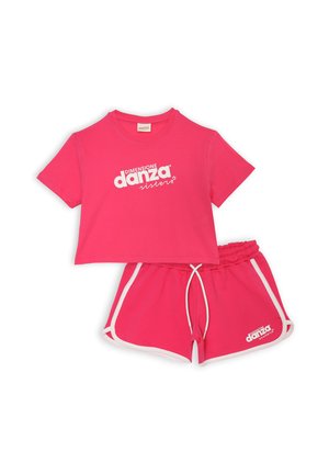 COMPLETO SET - Pantaloni sportivi - neon pink