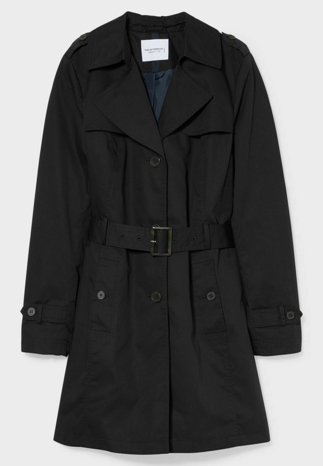 C\u0026A Trenchcoat - black/schwarz - Zalando.ch
