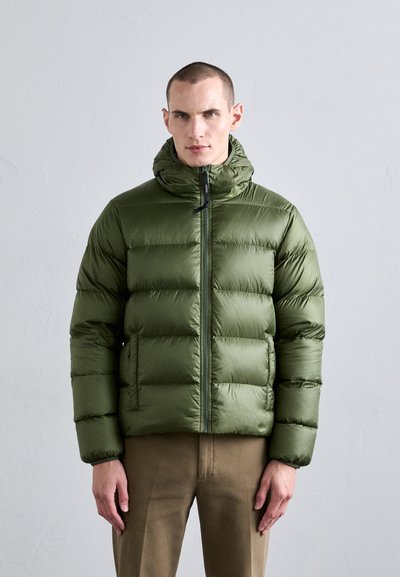 ASPESI BUDD - Chaqueta de plumas - verdone/dark green
