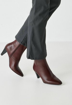 Bottines - bordeaux