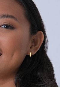 Elli CHUNKY HOOPS - Ohrringe - gold-coloured