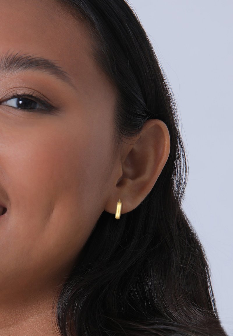 Elli CHUNKY HOOPS - Ohrringe - gold-coloured