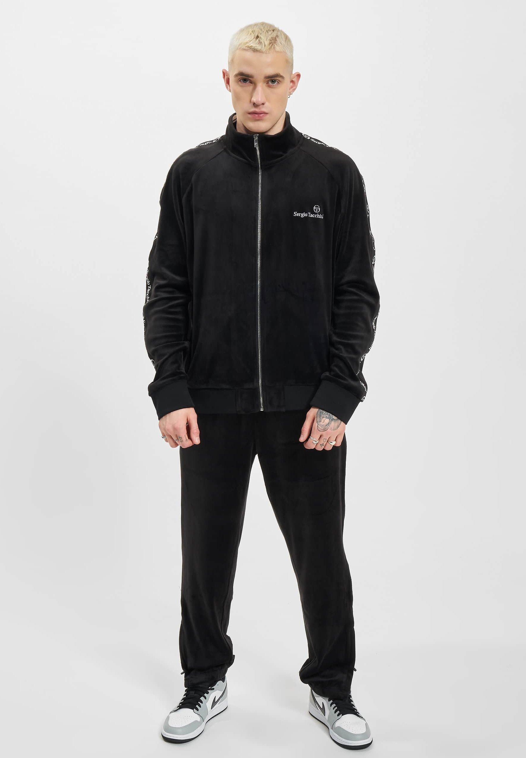 Buy Sergio Tacchini Cryo Tuta Da Allenamento Uomini Bianco, Nero Online - Foto 10