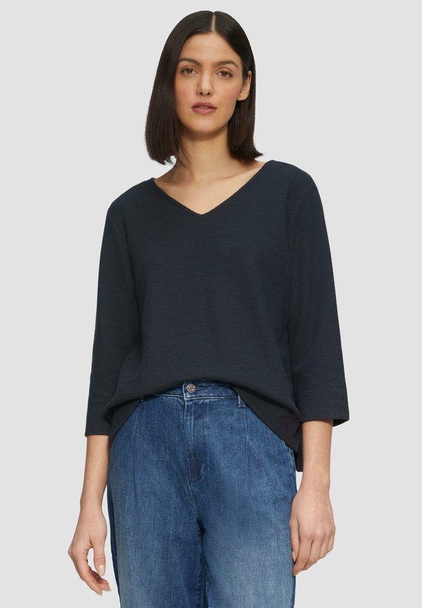 STRUKTURIERTES 3 4 ÄRMELN - Strickpullover