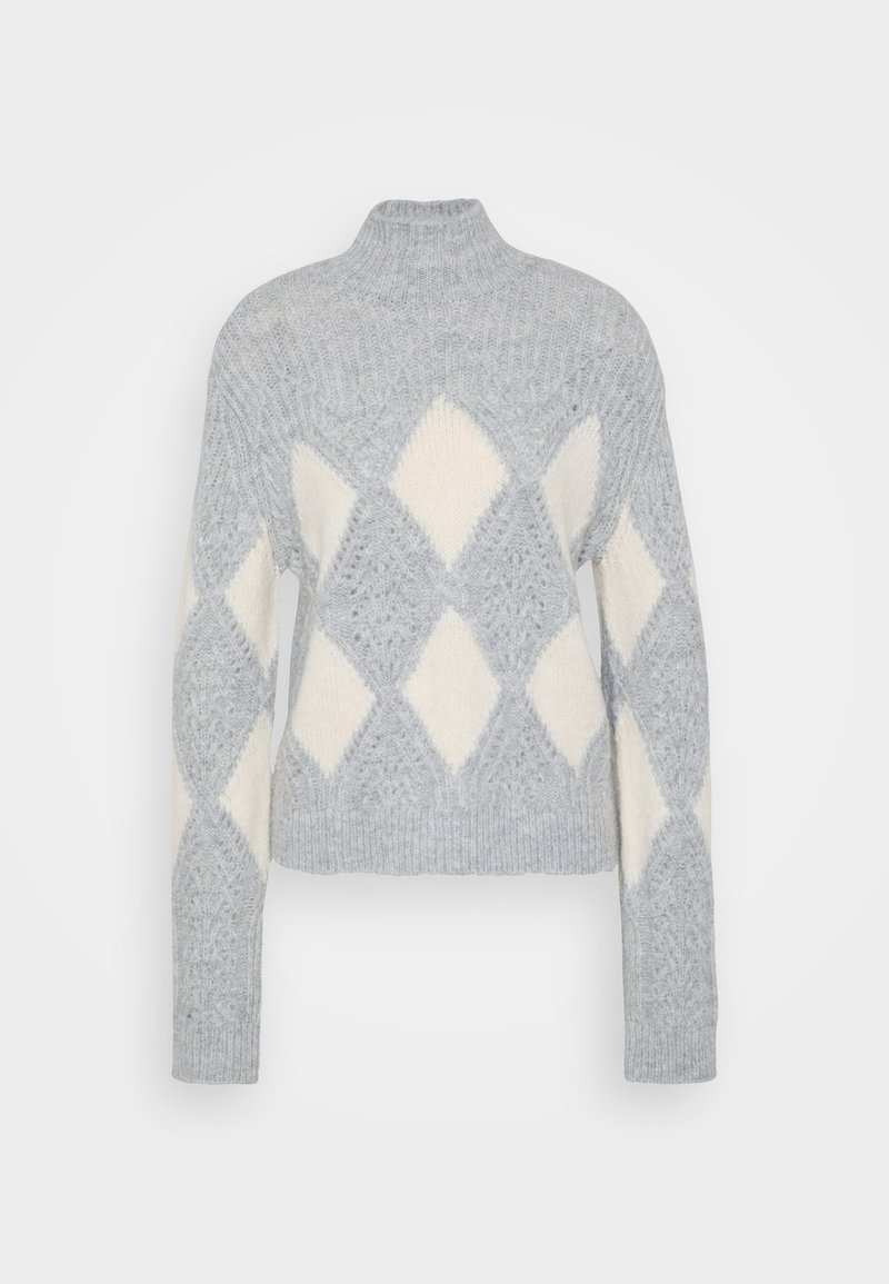 Vero Moda Tall Trui lichtgrijs gemêleerd