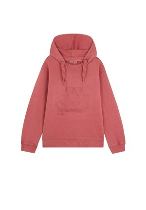 Jersey con capucha - strawberry red