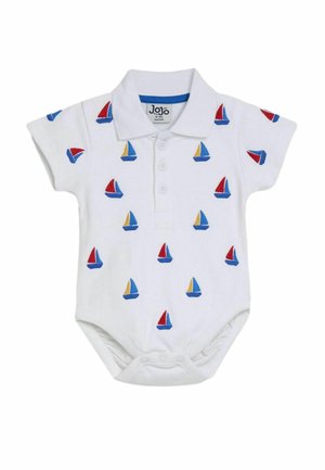 REGULAR FIT - EMBROIDERED - Bodi - white boat