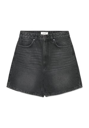 Terranova, BERMUDA TINTA UNITA - Shorts di jeans - nero denim