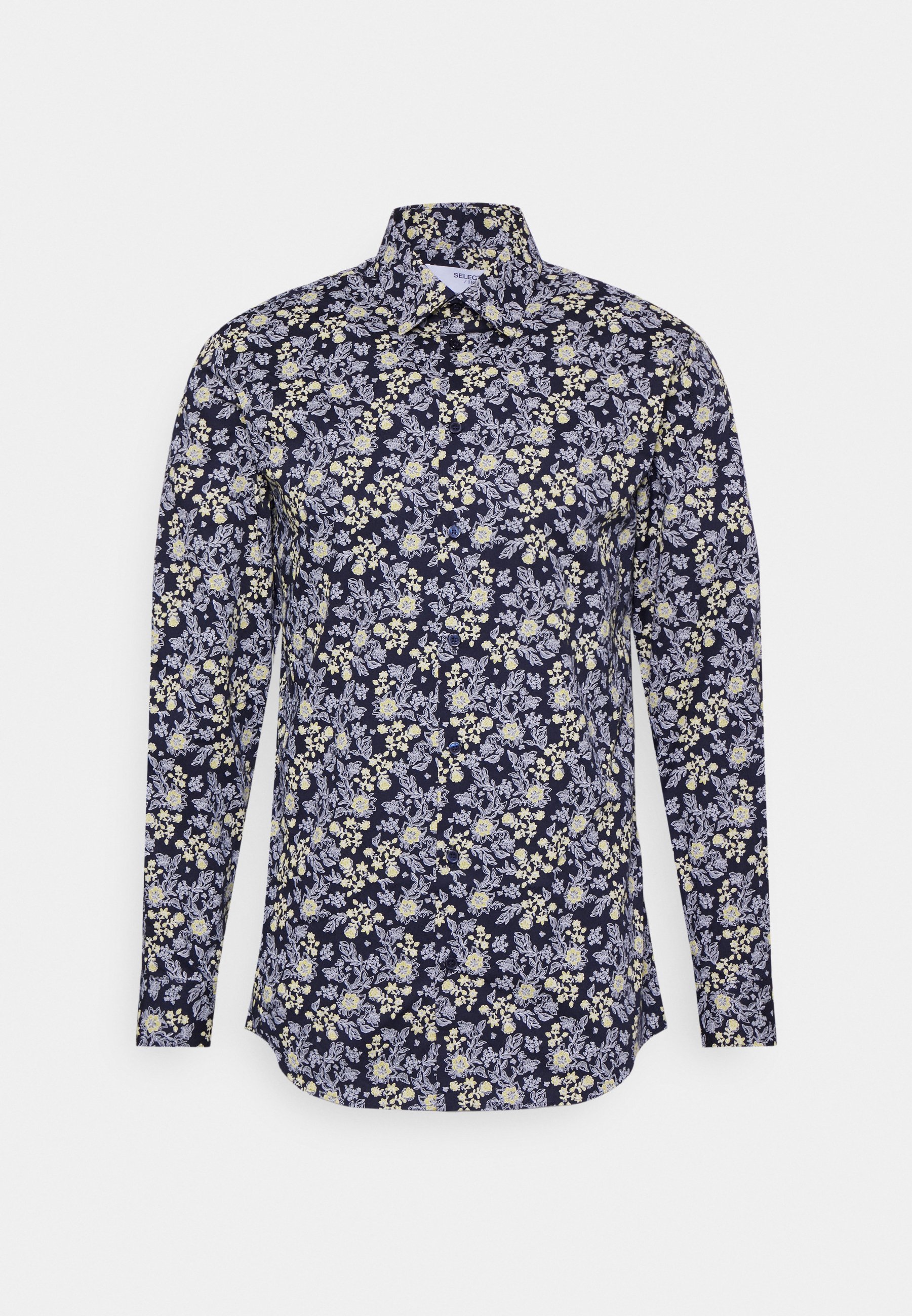 Navy blazer casual shirt