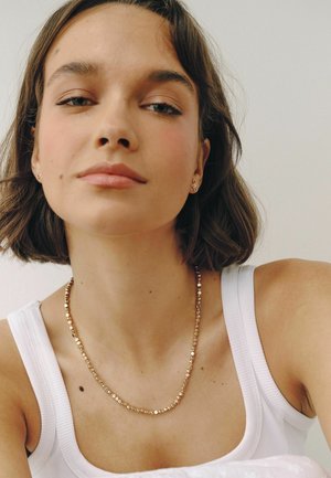 Next, MONOGRAM STUD EARRINGS - Earrings - gold-coloured tone