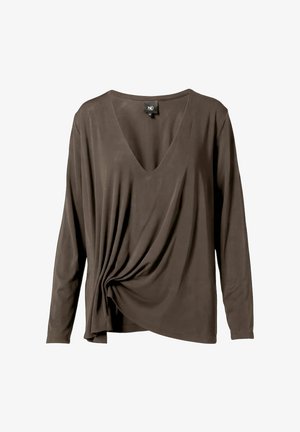 NÜ Denmark, DITTE RONNIE BLOUSE - Blouse - 289 brown