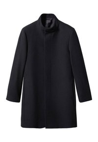 Mango Klasický kabát - black