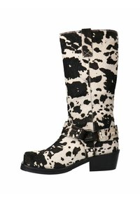 BIKER AUS MIT MUSTER - Cowboy-/Bikerlaarzen - multi black