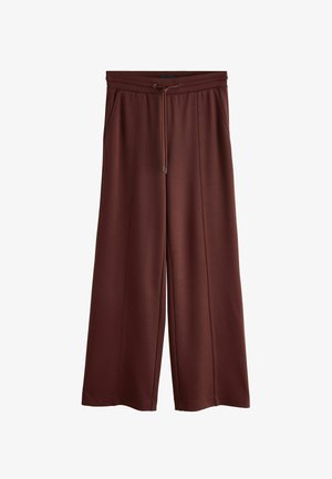 PREMIUM WIDE JOGGERS - Pantaloni de trening - berry red