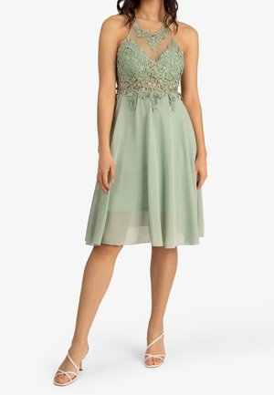 Cocktailjurk - light green