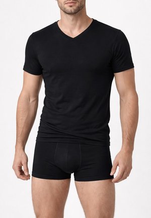 RAGNO BIPACK - Maglietta intima - nero