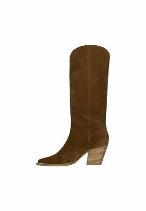 Cowboy-/Bikerlaarzen - beige