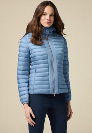 CON CAPPUCCIO STACCABILE - Overgangsjakke - azzurro