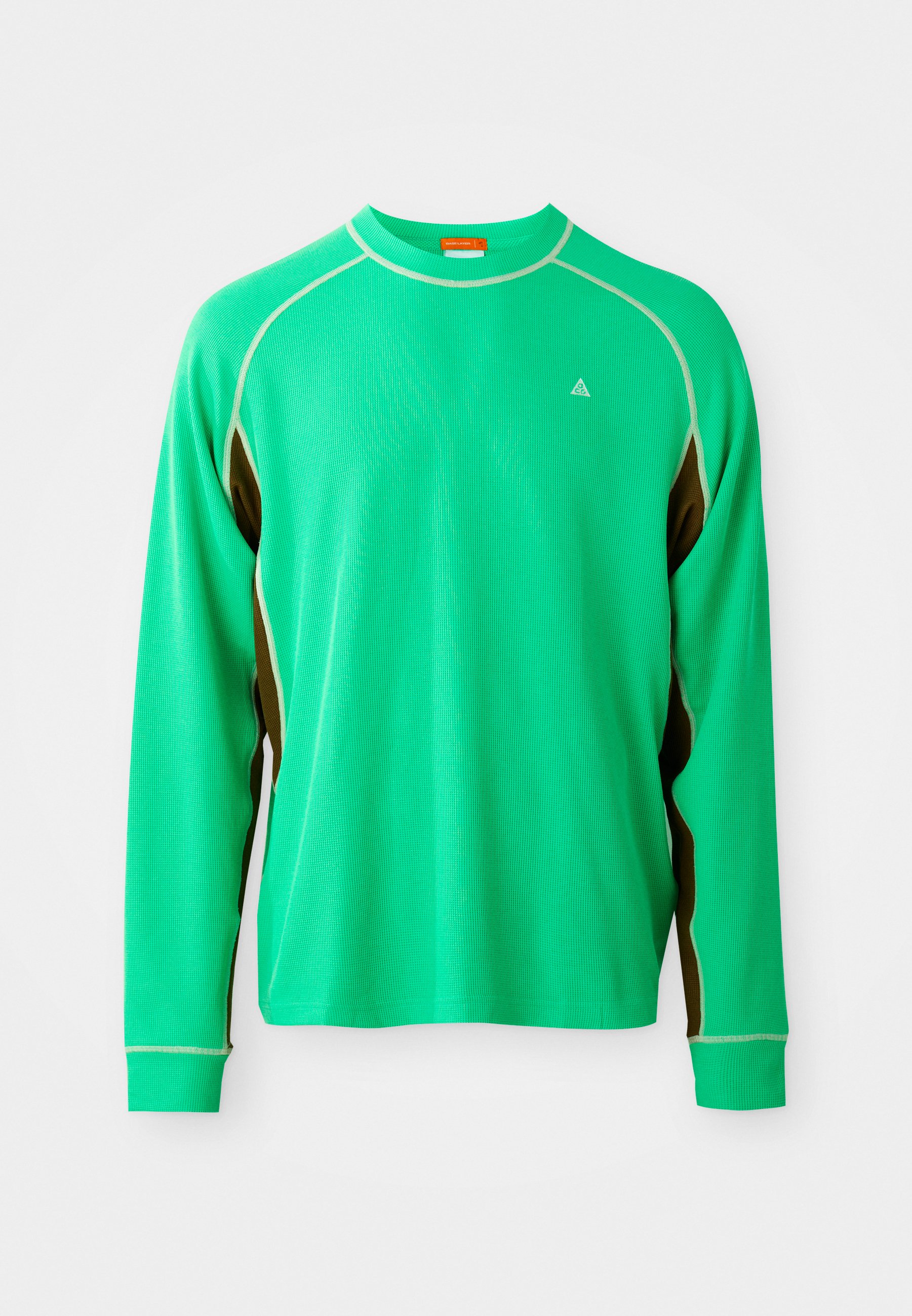 Nike ACG Long sleeved top - green shock/mosswood brown/green