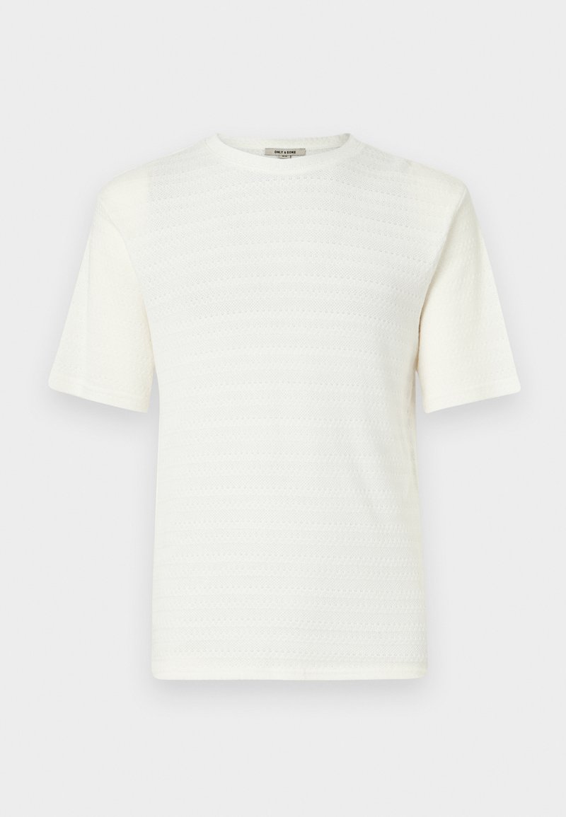 Only & Sons T-shirt basic crème