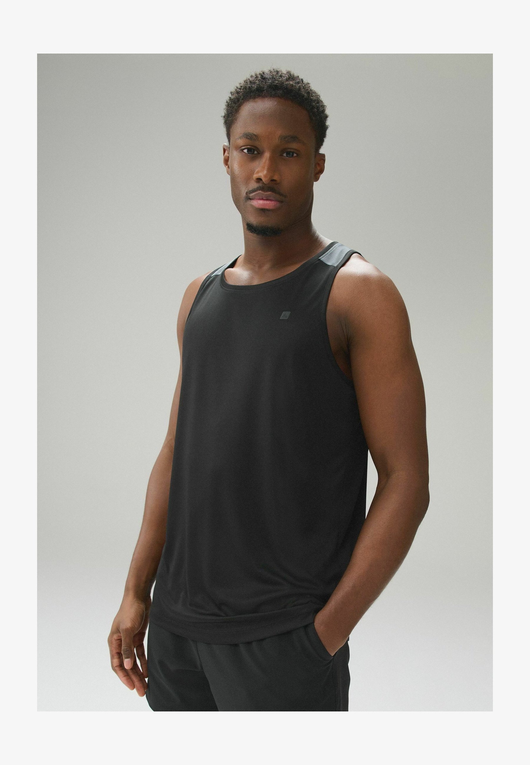 Neverless Canotta Uomo – 100% Cotone, Nero, Taglia XL, Senza Maniche