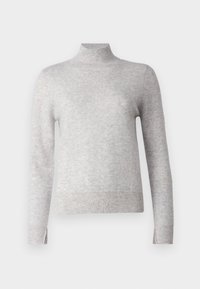 SIMPLE HIGH NECK SWEATER - Maglione - grey