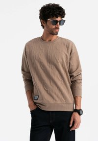Ombre Sweatshirt - beige