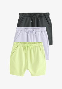 Valimata, charcoal grey lilac lime green