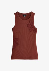 Unselected, rust brown