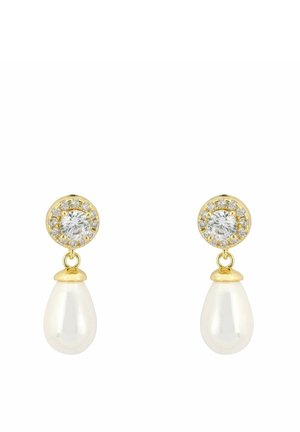 TIMELESS PEARL TEARDROP - Korvakorut - gold-coloured