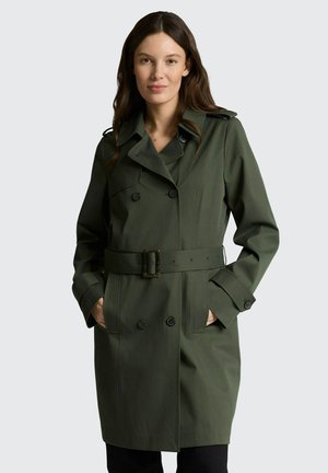 AUS WASSERABWEISENDEM MATERIAL - Trench - dark ivy green
