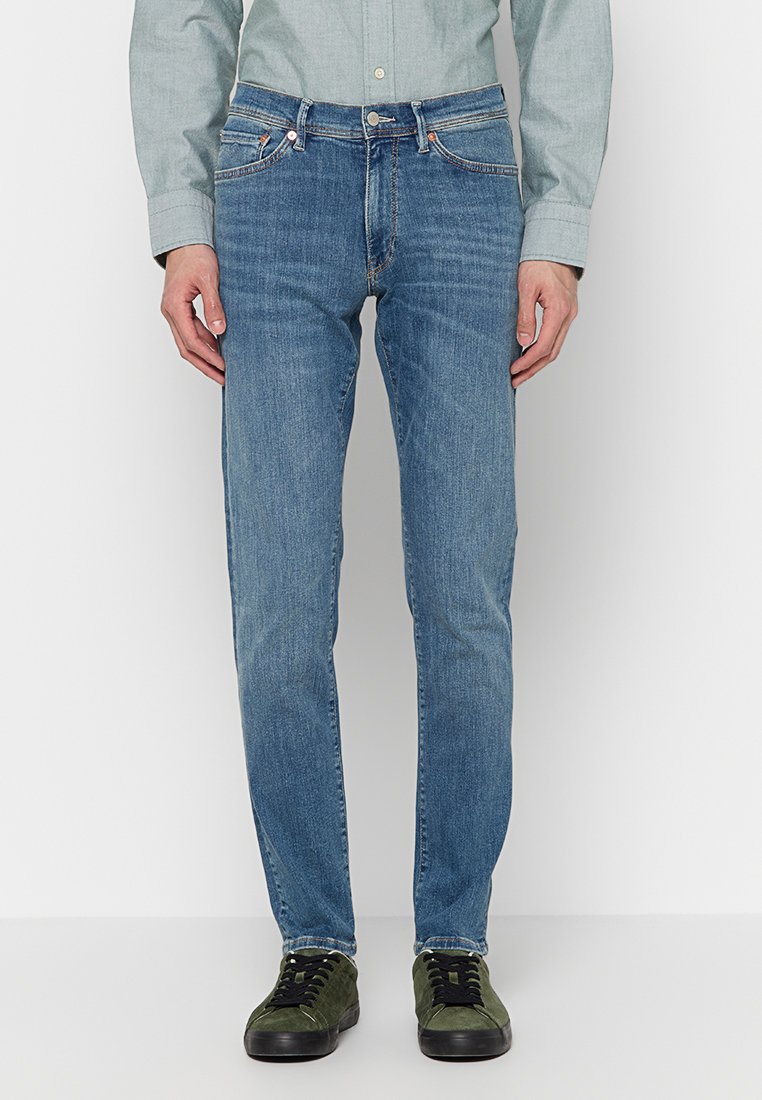 Gant Slim fit jeans blauw