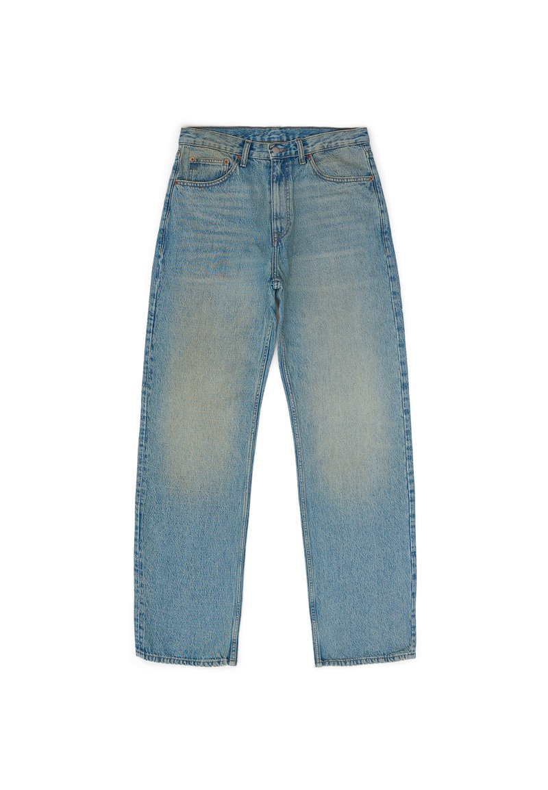 Dr.Denim OMAR RELAXED - Džíny Straight Fit - stream sky aged/sepraný ...
