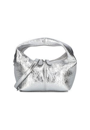 Handtas - silver metallic