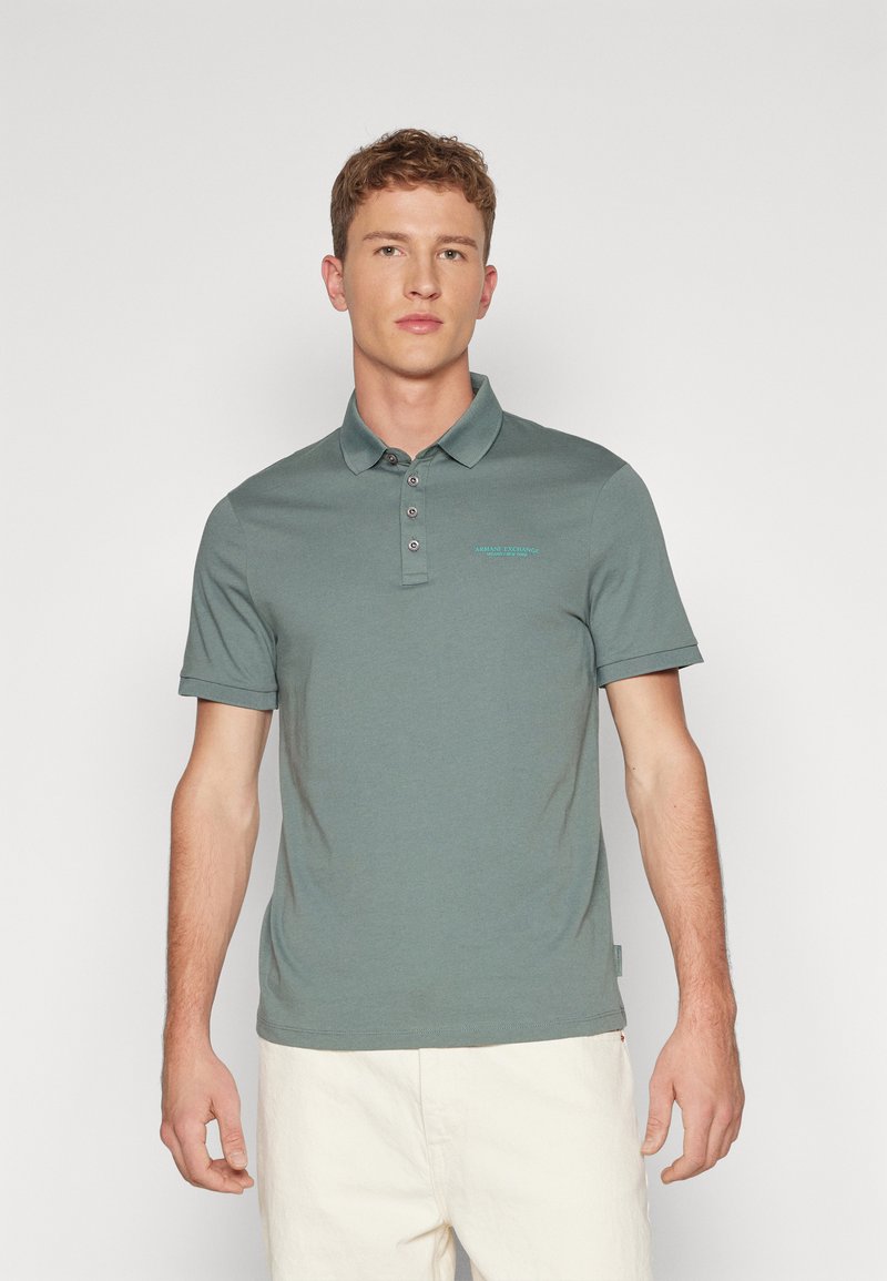 Armani Exchange Poloshirt balsam green/grün Zalando.de