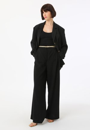 Klassisk frakke - black