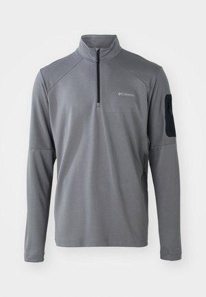 Columbia COLUMBIA TECH™ 1/4 ZIP - Majica z dolgimi rokavi - city grey/black