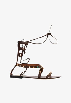 Valentino Garavani, Sandales classiques / Spartiates - brown