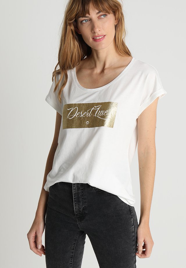 DEBBIE - T-Shirt print - chalk