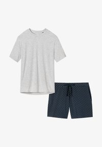 Niet geselecteerd, blau gepunktet   grau