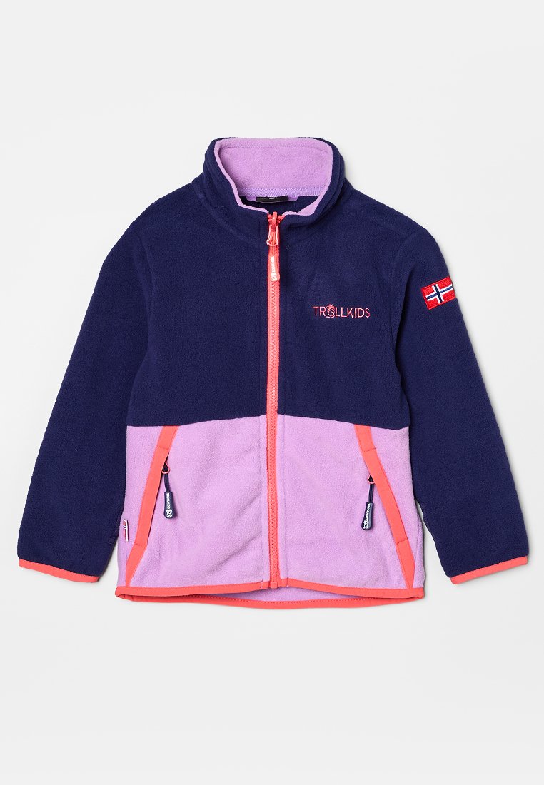 Trollkids Fleecejas paars Trollkids Fleecejas paars