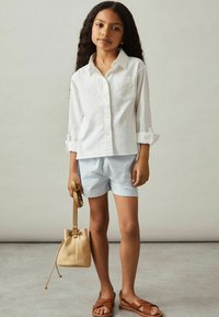 Reiss REISS LEORA LINEN ROLL-CUFF SHIRT - Camicia - ivory