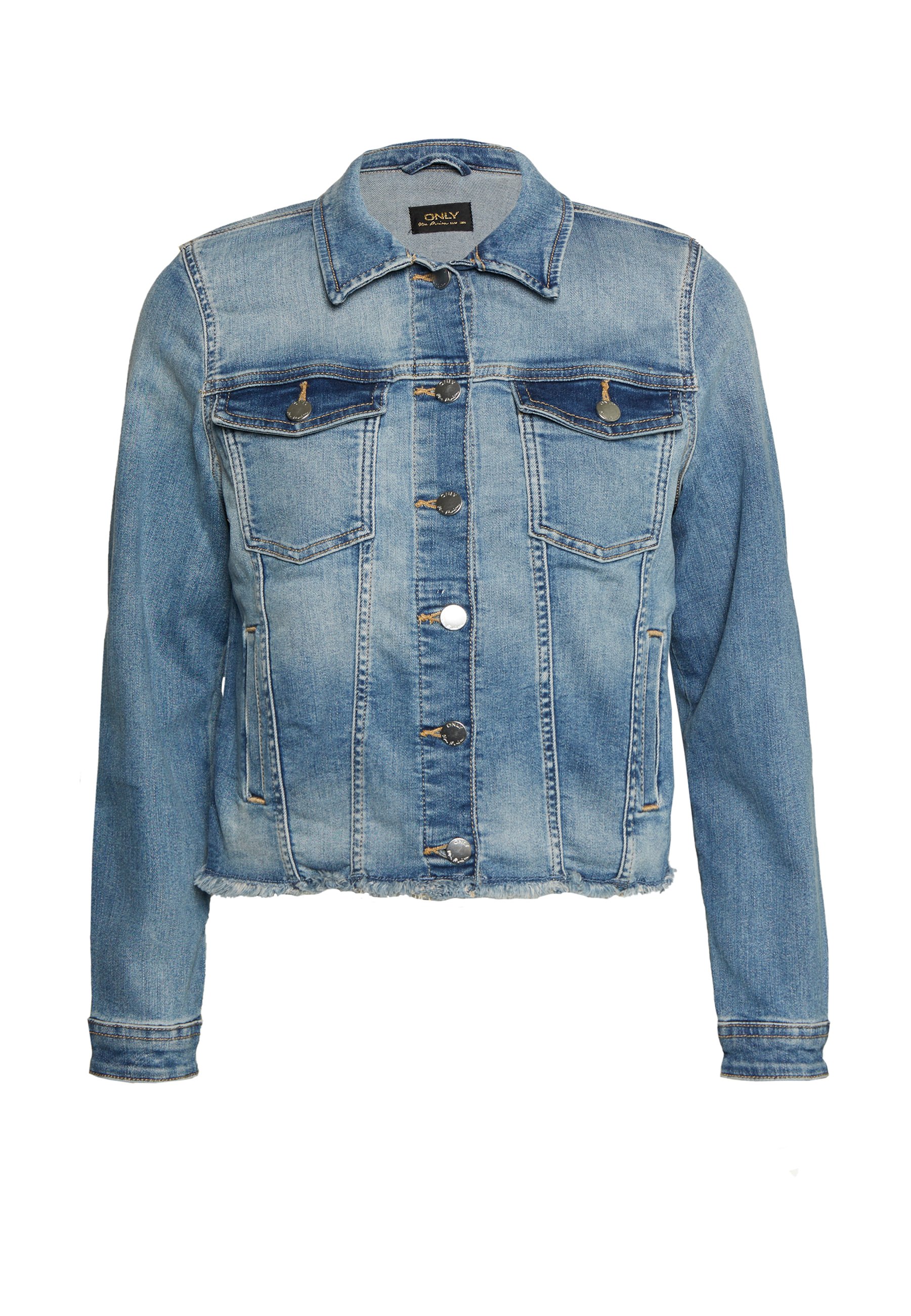 only blue denim jacket