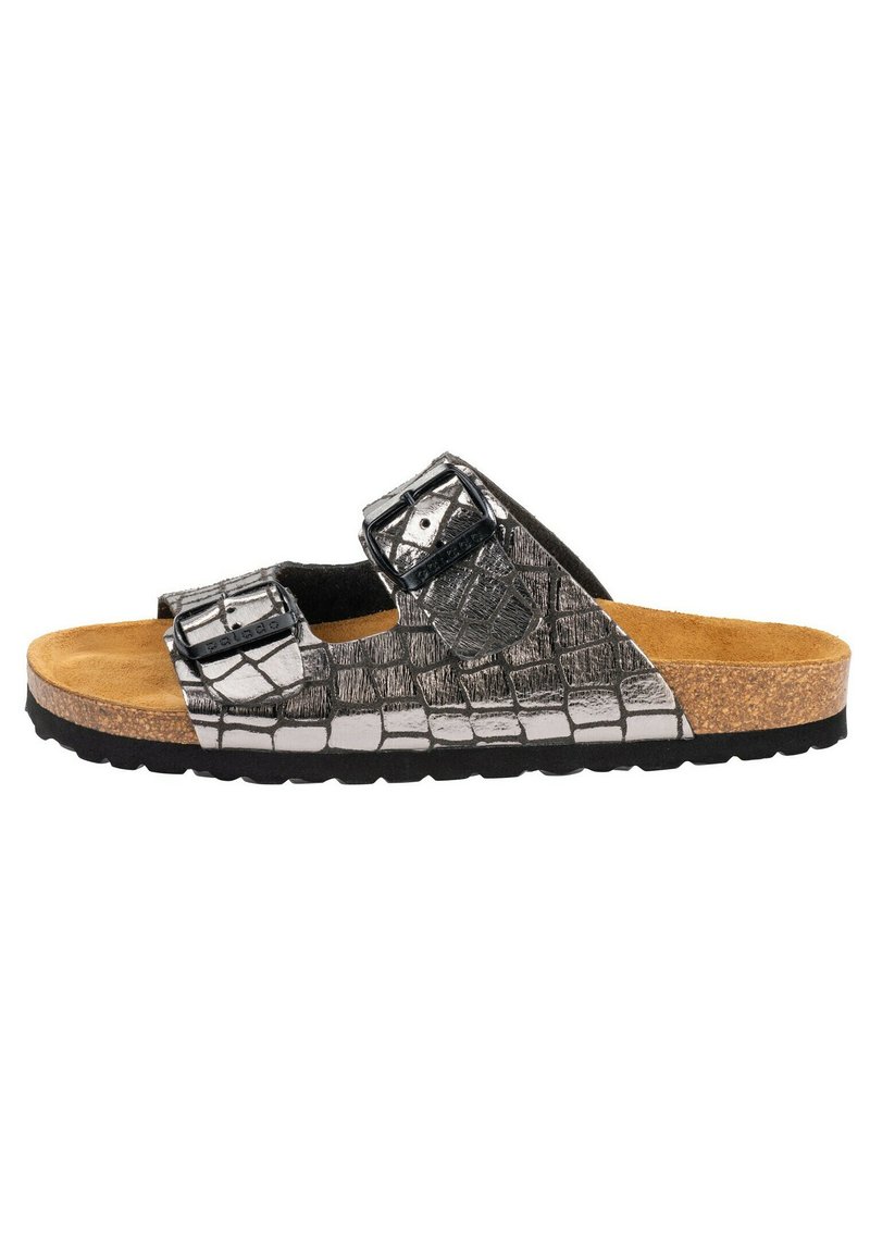 Damen Sneaker | Palado KORFU Pantolette flach schwarz - HP06577 Damen Sneaker | Palado KORFU Pantolette flach schwarz - HP06577