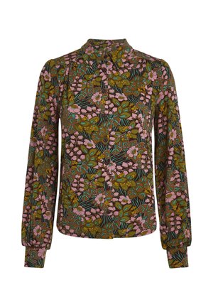 King Louie, CARINA BLOUSE SIERRA - Overhemdblouse - bitter chocolate