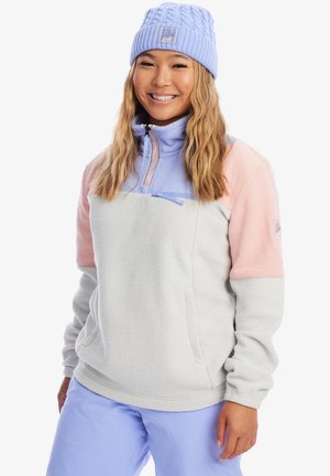 KIM LAYER - Felpa in pile - heather grey