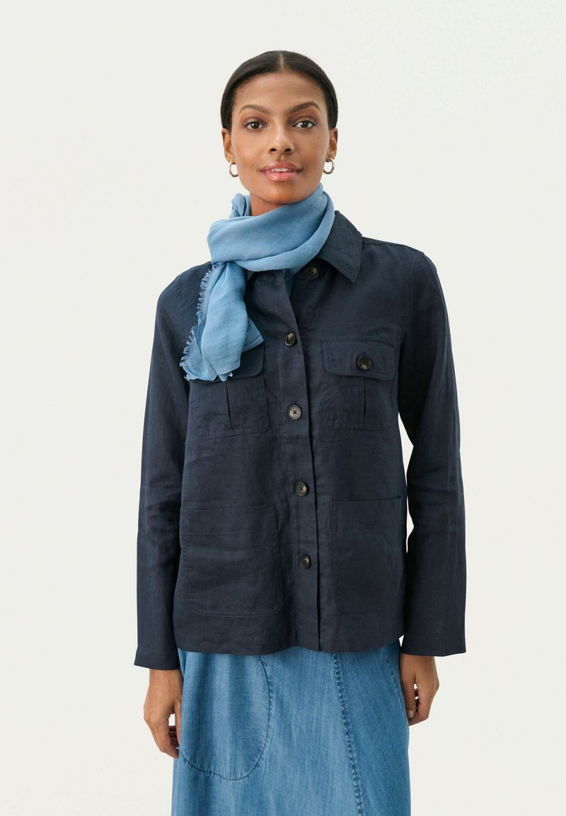 Part Two SARENA - Bufanda - silver lake blue