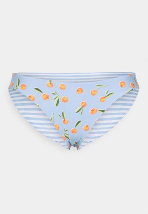 Seafolly SUMMER CRUSH REVERSIBLE HIPSTER - Slip bikini - powder blue