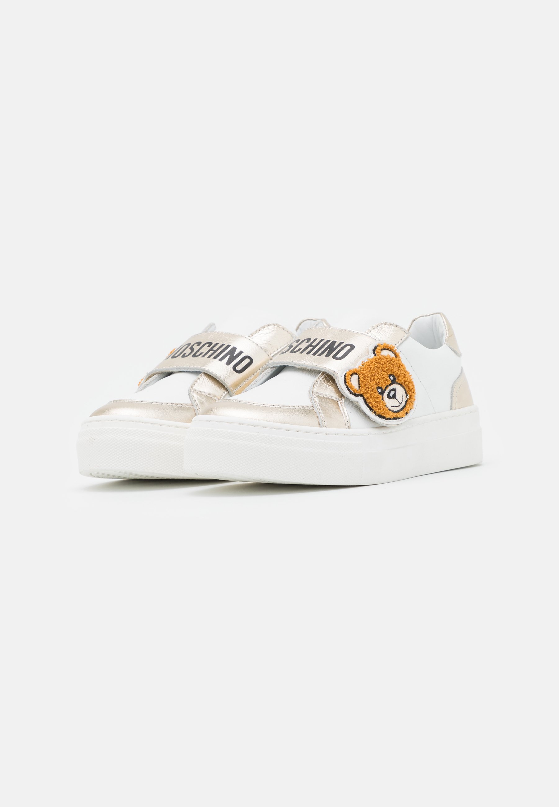 MOSCHINO Zapatillas - gold/white/dorado - Zalando.es