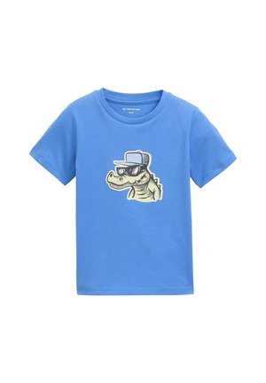 Marškinėliai su spaudiniu - soft mid blue